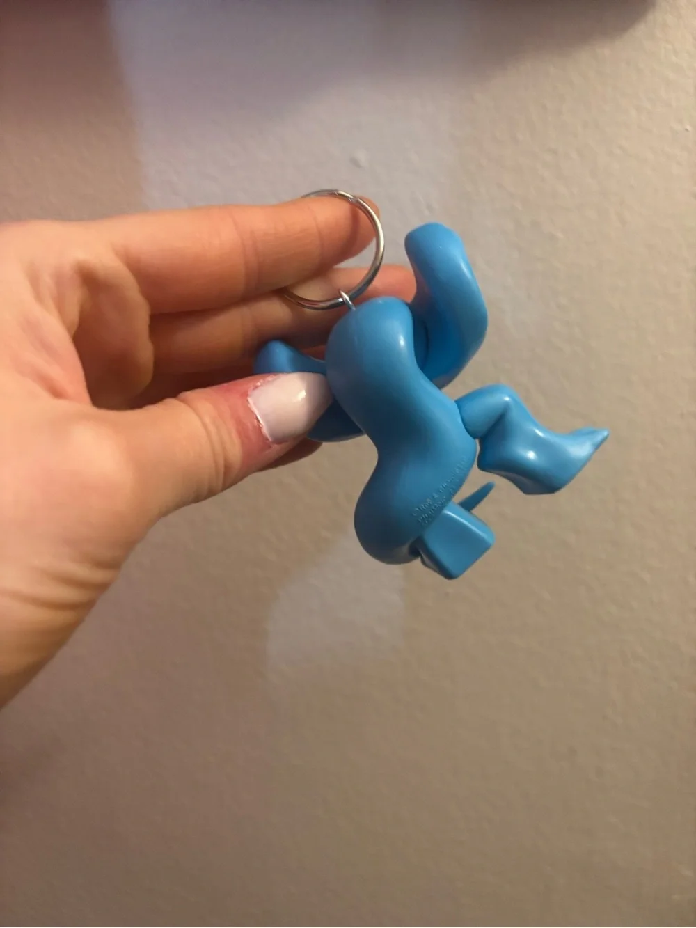 Phatmojo Rainbow Friends Series 2 Mini Figure CYAN Keychain
